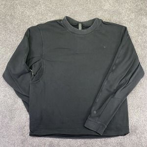 Lululemon Sweater Mens Large Sweatshirt Crew Neck Pocket Athleisure Performance